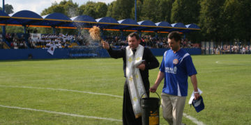 Посвячення стадіону «Княжа-Арена». 2 вересня 2007 р.